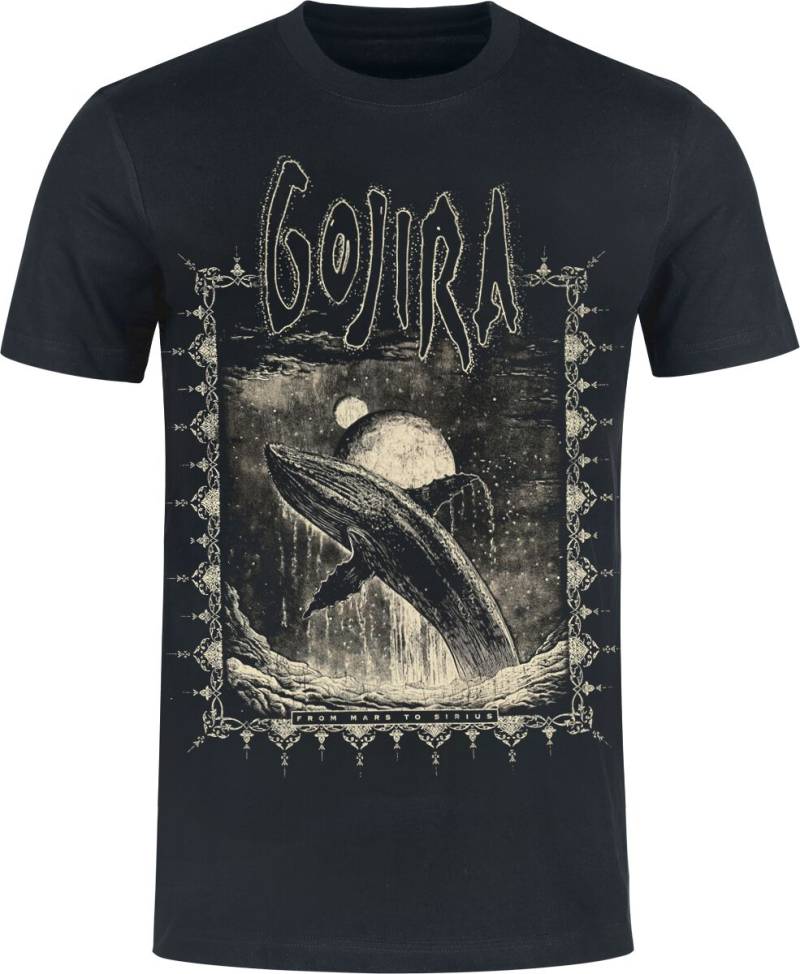 Gojira T-Shirt - Whale Lung - S bis XXL - für Männer - Größe XXL - schwarz  - Lizenziertes Merchandise! von Gojira