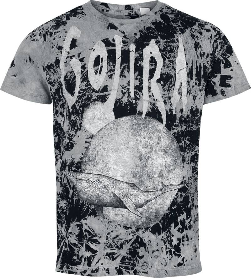 Gojira T-Shirt - Whale Sun Moon - S bis 4XL - für Männer - Größe M - schwarz/grau  - EMP exklusives Merchandise! von Gojira