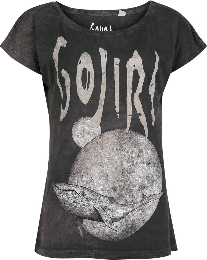 Gojira Whale Sun Moon T-Shirt grau in XL Gojira Whale Sun Moon T-Shirt grau in XL von Gojira