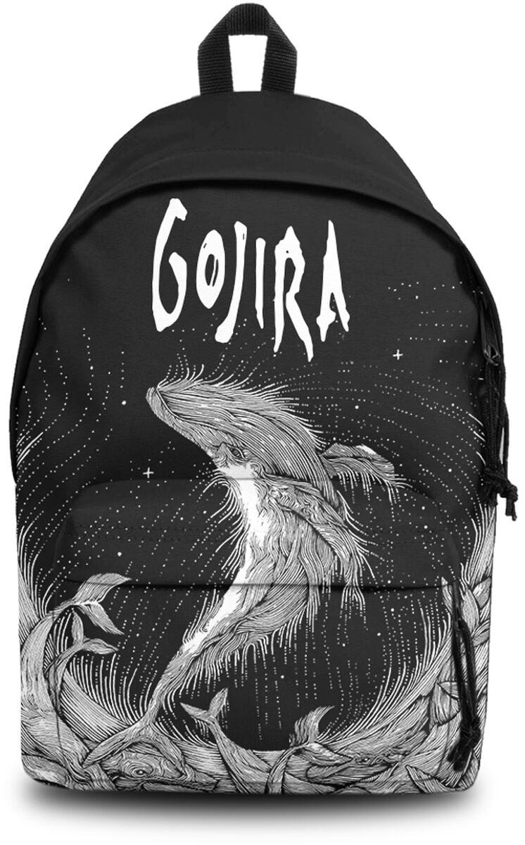Gojira Woodblock Whale Rucksack multicolor von Gojira