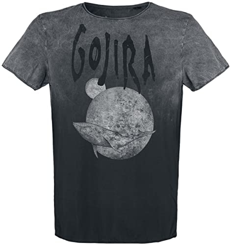 Gojira from Mars Reprise Männer T-Shirt dunkelgrau/grau XXL 100% Baumwolle Band-Merch, Bands Gojira from Mars Reprise Männer T-Shirt dunkelgrau/grau XXL 100% Baumwolle Band-Merch, Bands von Gojira