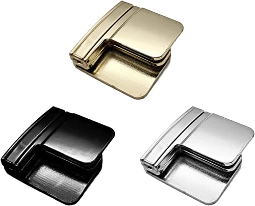 Gokame Invisible Belt Multi-Function Belt Clip, Multi-Function Belt Clip, Lazy Belt Cordless Buckle Belt Tighten the Waistband,No Buckle Metal Belts (3pcs) von Gokame