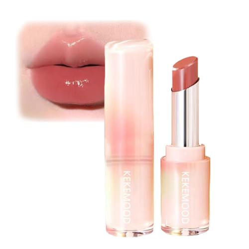 Gokame Juicy Lipstick, Plumping Lip Balm, Tinted Lip Balm, Glass Water Lifter Gloss, Jelly Plumping Lip Tint Lip Gloss Mirror Finish, Long Lasting Lip Stain (#06) von Gokame