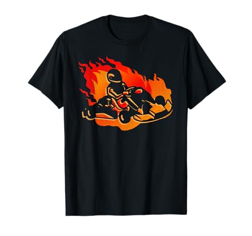 Go-Kart Go Karts Jungen Motorsport Kart Rennen T-Shirt Go-Kart Go Karts Jungen Motorsport Kart Rennen T-Shirt von Gokart Rennen Grafik für Rennfahrer