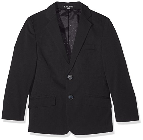 G.O.L. Jungen Blazer, Regularfit Sakkos, Schwarz (Black 2), 134 von G.O.L.