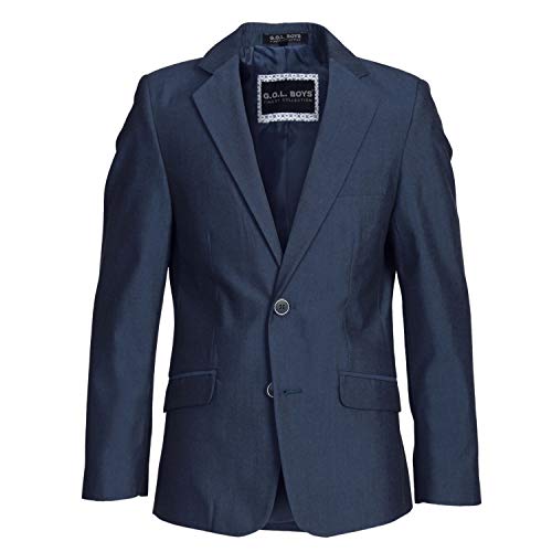 G.O.L. - Jungen Blazer Slim Fit dunkelblau (ohne Hemd und Krawatte)- 3537305,Größe 170 von G.O.L.