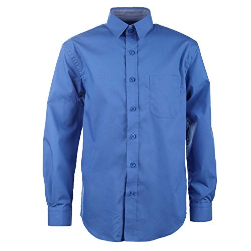 G.O.L. - Jungen Festliches Hemd Langarm, Mittelblau - 5511900, Größe 182 von Gol