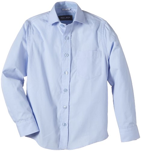 Gol Jungen Shirt met haaienkraag, slimfit Hemd, Blau (Skyblue 11), 158 EU von G.O.L.