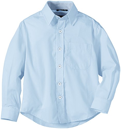 G.O.L. Jungen Hemd mit Kentkragen, Einfarbig, Gr. 104, Blau (skyblue) von G.O.L.