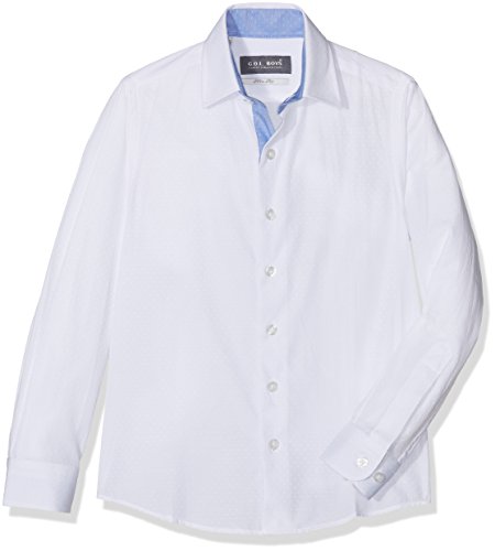 G.O.L. Jungen Kentkragen, Slimfit Hemden, Weiß (White 6), 140 von G.O.L.