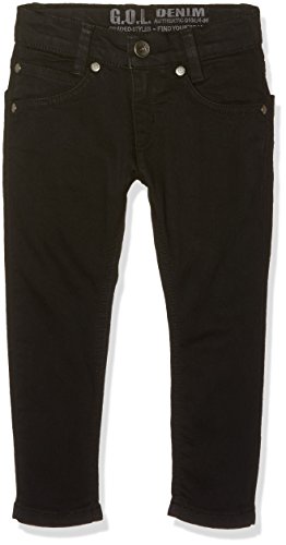 G.O.L. Jungen Röhren-Edel-Jeans, Regularfit Jeanshosen, Schwarz (Black 2), 92 von G.O.L.