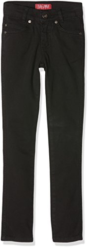 G.O.L. Mädchen Jeans-Röhre, Slimfit Jeanshosen, Schwarz (Black 2), (Herstellergröße:158) von G.O.L.