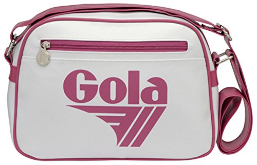 Gola, Damen Umhängetasche White/Fuchsia von Gola