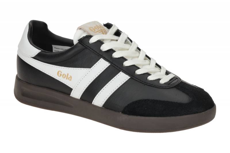 Gola CYCLONE LEATHER CLB743BW schwarz - Sneakers f?r Damen von Gola
