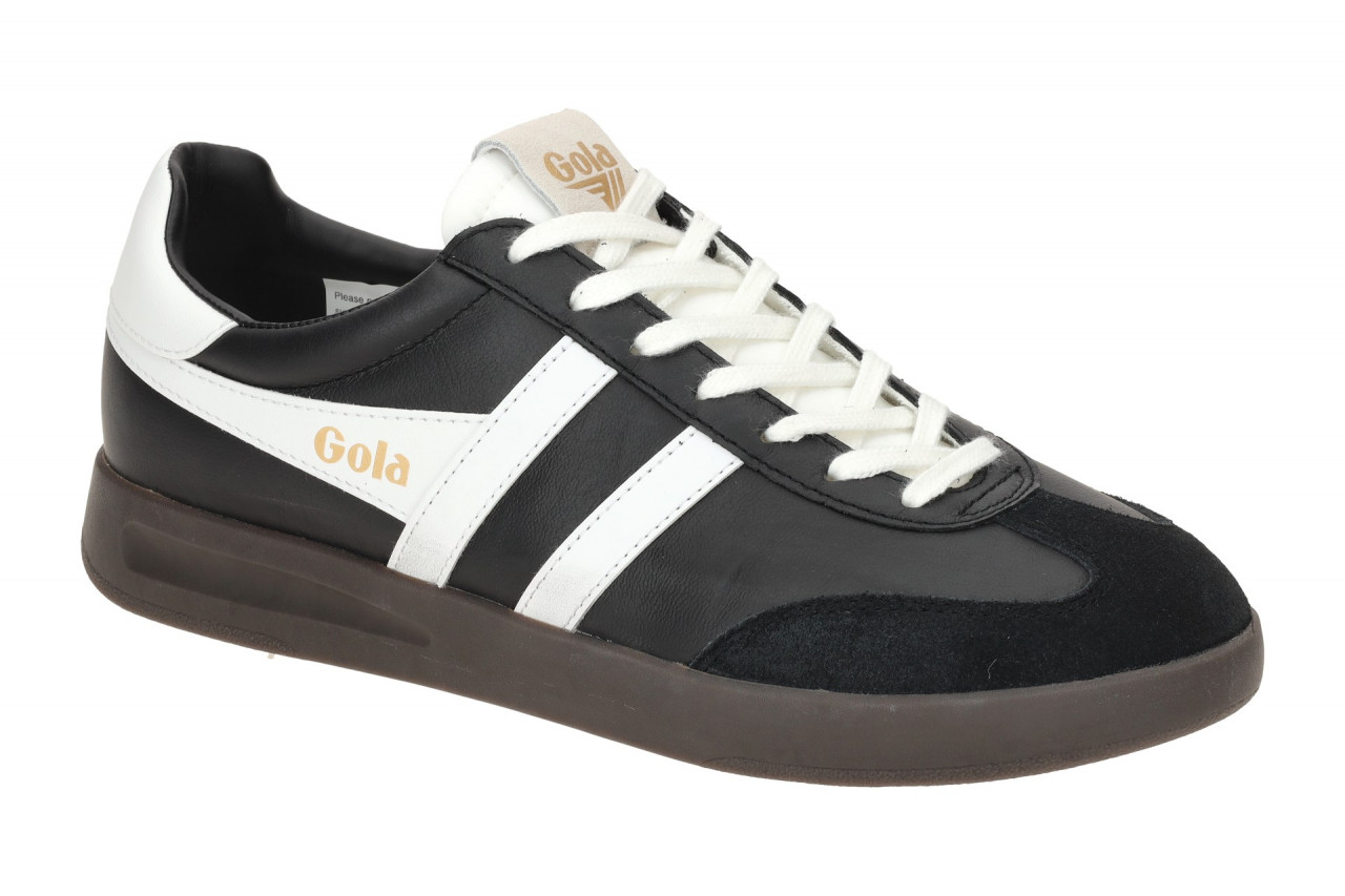 Gola CYCLONE LEATHER CMB743BW schwarz - Sneakers f?r Herren von Gola