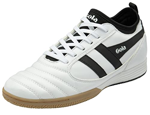 Gola Ceptor TX Futsal Shoe, White/Black, 34 EU von Gola