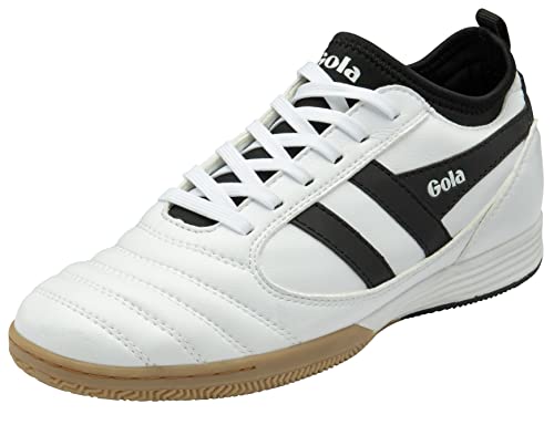 Gola Ceptor TX Futsal Shoe, White/Black, 36 EU von Gola