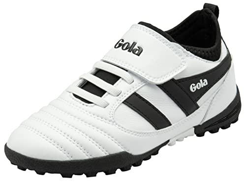 Gola Ceptor Turf QF Football Shoe, Weiß Schwarz, 28 EU von Gola