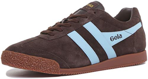 Gola Classics Harrier NW Unisex Schuhe, Brown Blue - Größe: 42 2/3 EU (EU 43M/42F) von Gola