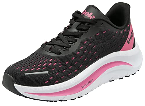 Gola Damen Alzir Speed Laufschuh, Schwarz Hot Pink, 39 EU von Gola