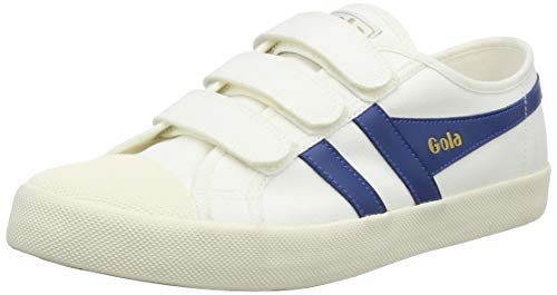 Gola Damen Coaster Velcro Sneaker, Off White Vintage Blue, 40 EU von Gola