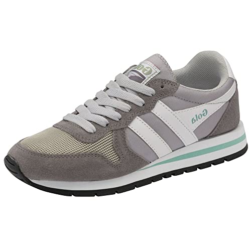 Gola Damen Daytona Sneaker, Hellgrau Eschenweiß, 39 EU von Gola