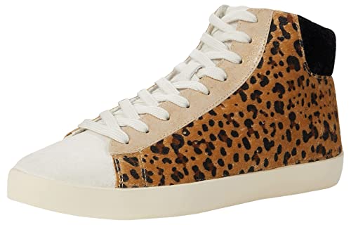 Gola Damen Nova High Oasis Sneaker, Cremefarbenes Leopardenmuster, 37 EU von Gola