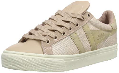 Gola Damen Orchid II Lizard Sneaker, Blush Pink/Gold, 36 EU von Gola