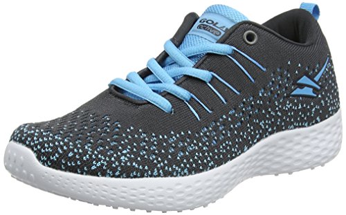 Gola Damen Saint Hallenschuhe, Grau (Charcoal/Blue), 38 EU von Gola