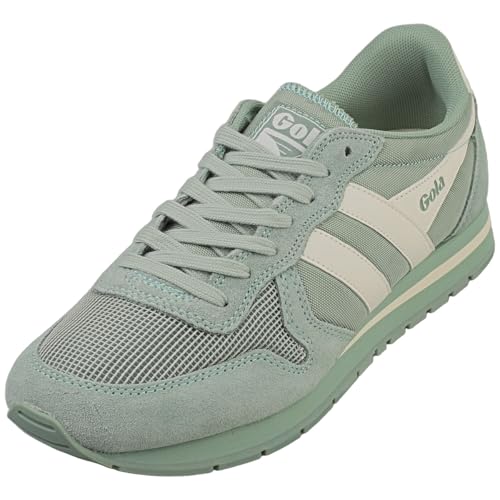 Gola Daytona 88 Klassische Damen-Sneaker in Grün gebrochenes Weiß, Grün, gebrochenes Weiß, 40 EU von Gola