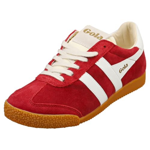 Gola Elan modische Damen-Sneaker, rot / weiß, 8 UK von Gola