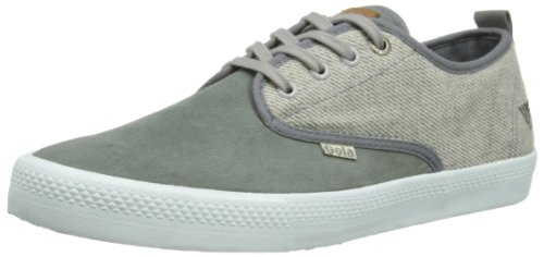 Gola Falcon Tweed Mix Fashion Sneaker für Herren, Hellgrauer Tweed/Grau, 46 EU von Gola