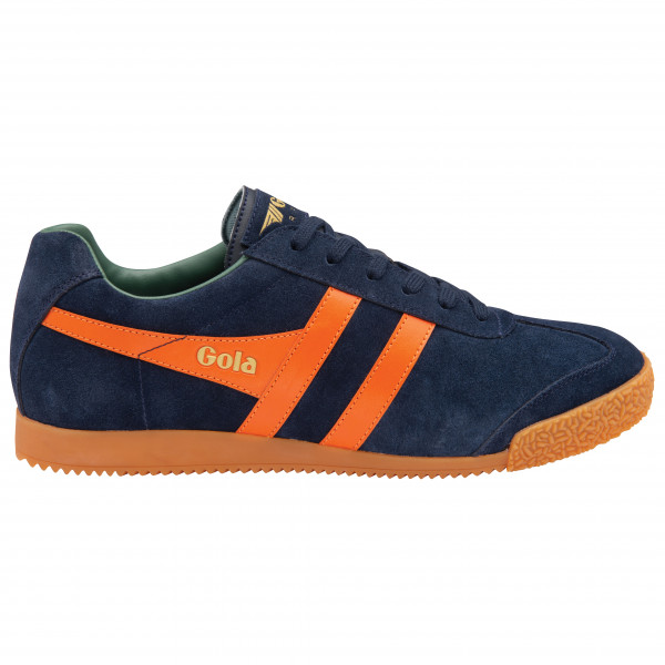Gola - Gola Harrier Suede - Sneaker Gr 11 blau/orange Gola - Gola Harrier Suede - Sneaker Gr 11 blau/orange von Gola