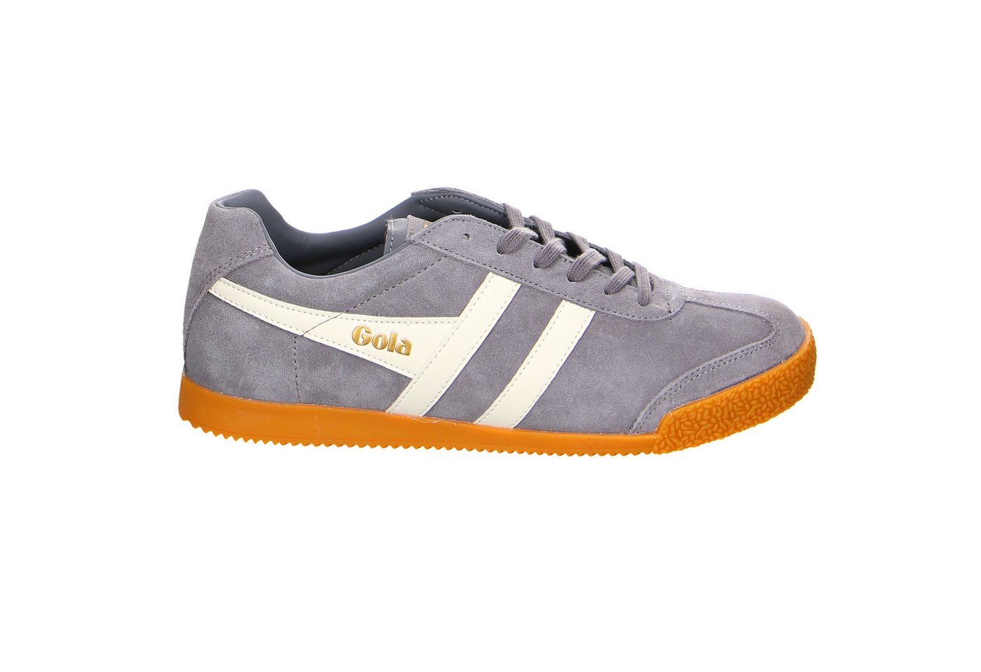 Gola Gola Harrier Suede Velour Schnürschuhe grau Schnürschuh von Gola