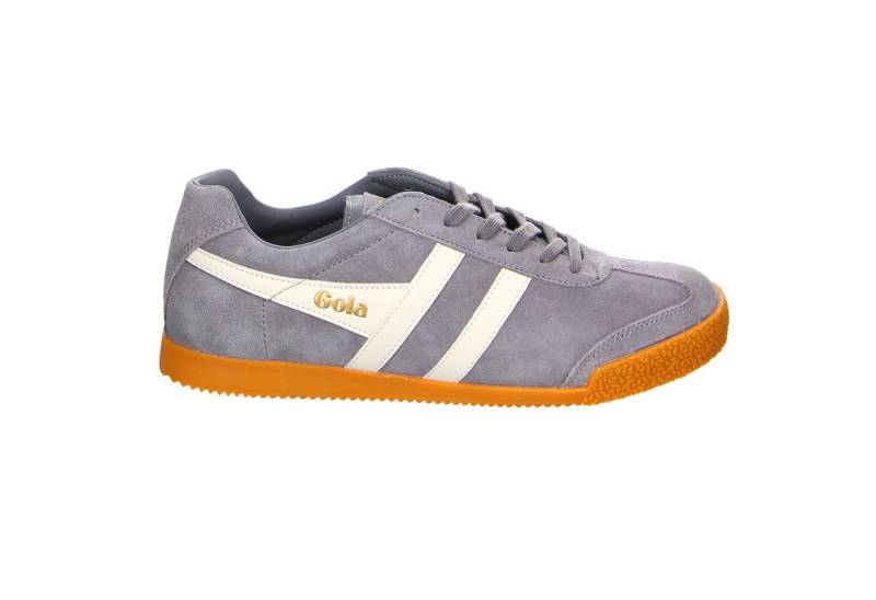 Gola Gola Harrier Suede Velour Schnürschuhe grau Schnürschuh von Gola