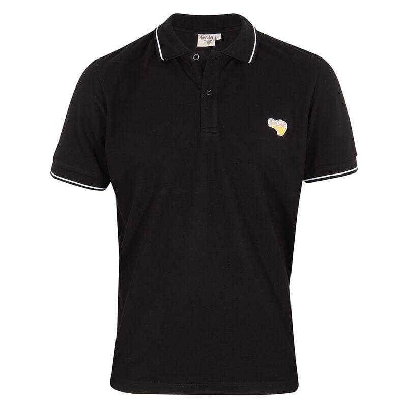 Gola Gola - Mens Embroidered Logo Black Polo Shirt Poloshirt schwarz in XXL von Gola