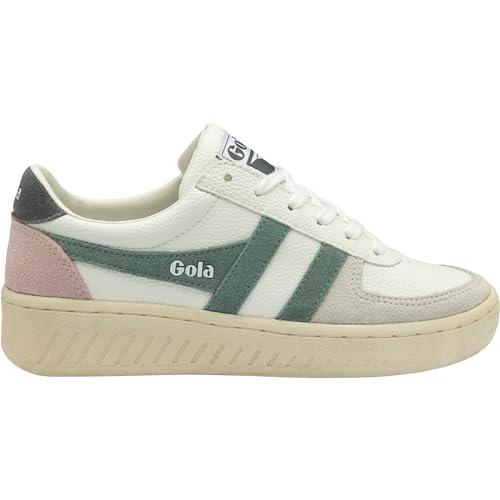 Gola Unisex Grandslam Trident Sneaker, White/Slate/Shadow, 37 EU Gola Unisex Grandslam Trident Sneaker, White/Slate/Shadow, 37 EU von Gola