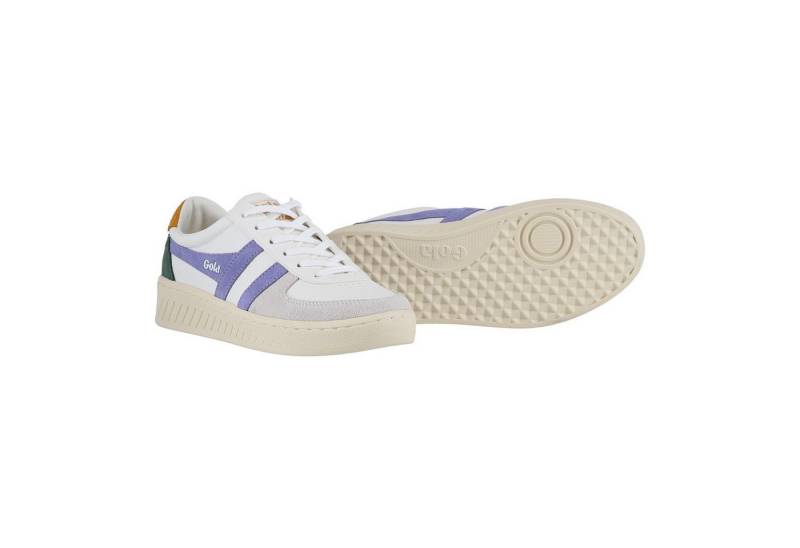 Gola Grandslam Trident weiss/lavender/sonnengelb Damen Sneaker von Gola