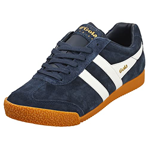 Gola Harrier Suede Damenschuh Sneaker (Navy/White, Numeric_38) von Gola