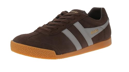 Gola Harrier Suede - Herren Sneaker - Mocha-Cement, Größe:44 EU von Gola