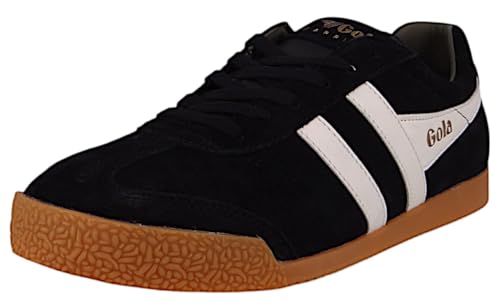 Gola Unisex Harrier Sneaker, Black/Off White/Khaki, 40 EU von Gola
