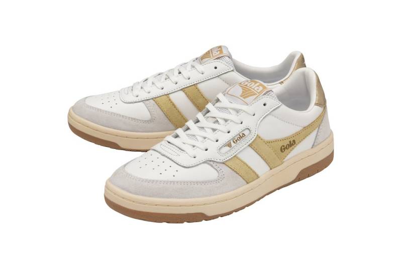 Gola Hawk weiss/gelb/gold Damen Sneaker Gola Hawk weiss/gelb/gold Damen Sneaker von Gola