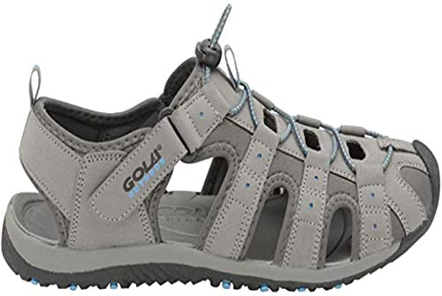 Gola Herren Amp648 Wandersandalen, Grau - Grau Schwarz Blau - Größe: 40 2/3 EU von Gola