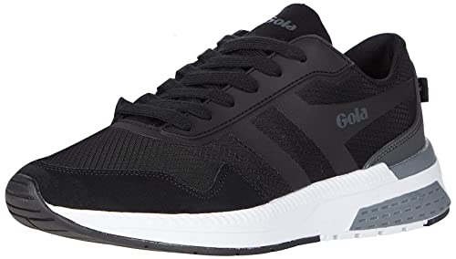 Gola Herren Atomics Road Running Shoe, Black/Grey, 40 EU von Gola