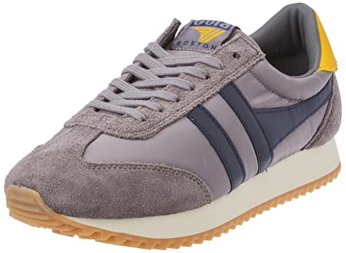 Gola Herren Boston 78 Sneaker, Ash Navy Sun, 41 EU von Gola