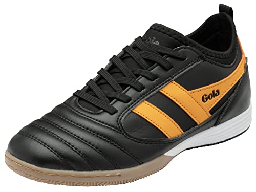 Gola Herren Ceptor TX Futsal Shoe, Black/Sun, 43 EU von Gola