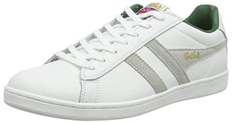 Gola Herren Cma207 Sneaker, Weiß (White/White/Green XN) von Gola