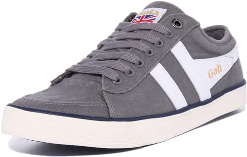 Gola Herren Comet Sneaker, Ash/White/Navy, 40 EU von Gola