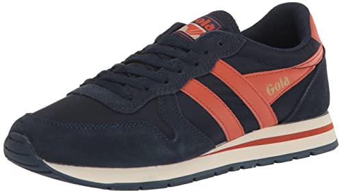 Gola Herren Daytona Chute Sneaker, Marineblau Moody Orange, 41 EU von Gola