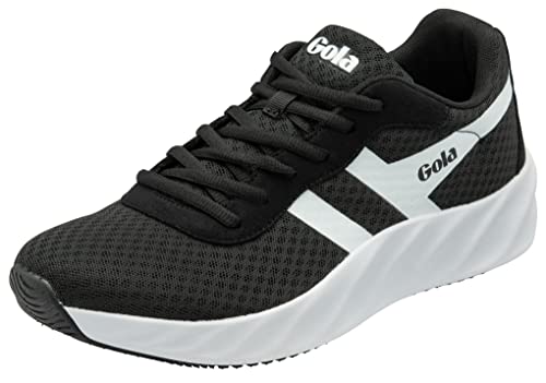 Gola Herren Draken Road Running Shoe, Black/White, 46 EU von Gola